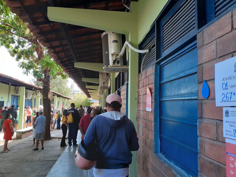 Votação no campus da Uespi