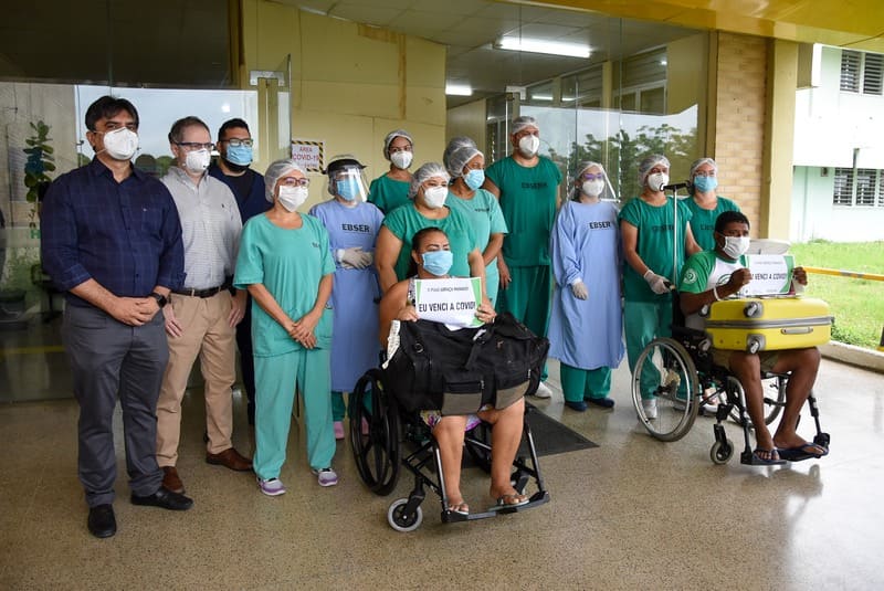 HU já deu alta para 5 pacientes de covid-19 vindos de Manaus