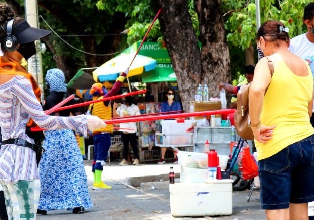 Balé da Cidade de Teresina promove ação de rua