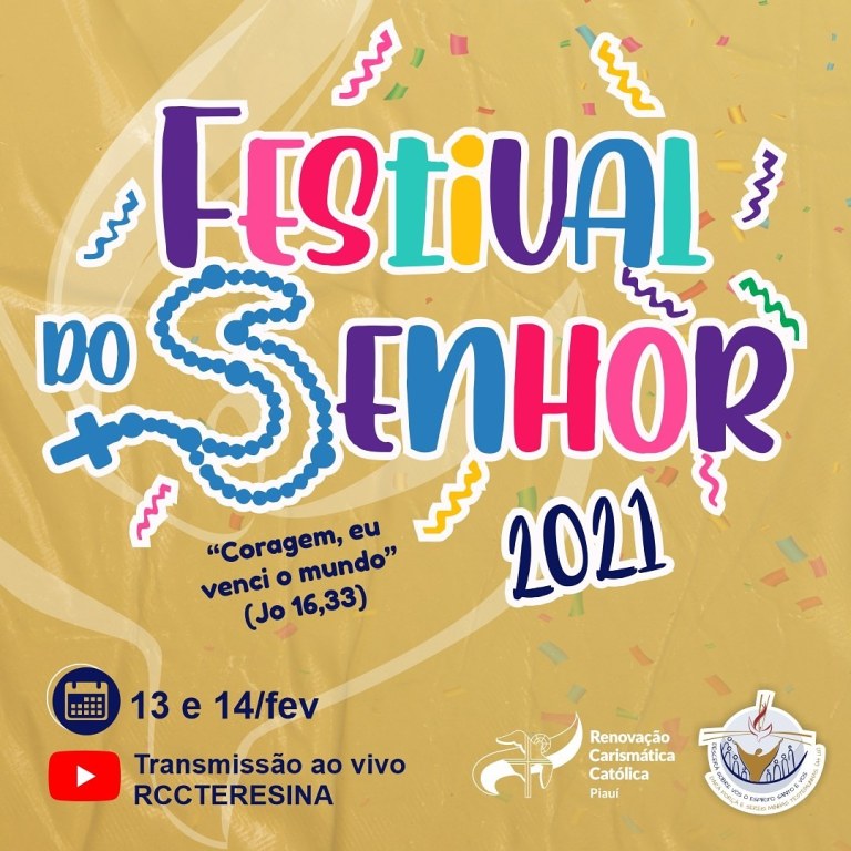 Com a pandemia, Festival do Senhor 2021 será online