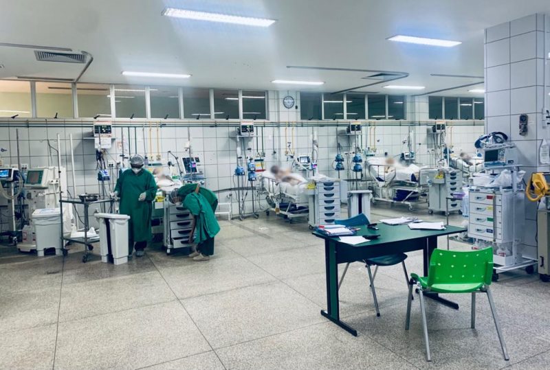 HUT amplia leitos de UTI para pacientes de covid-19