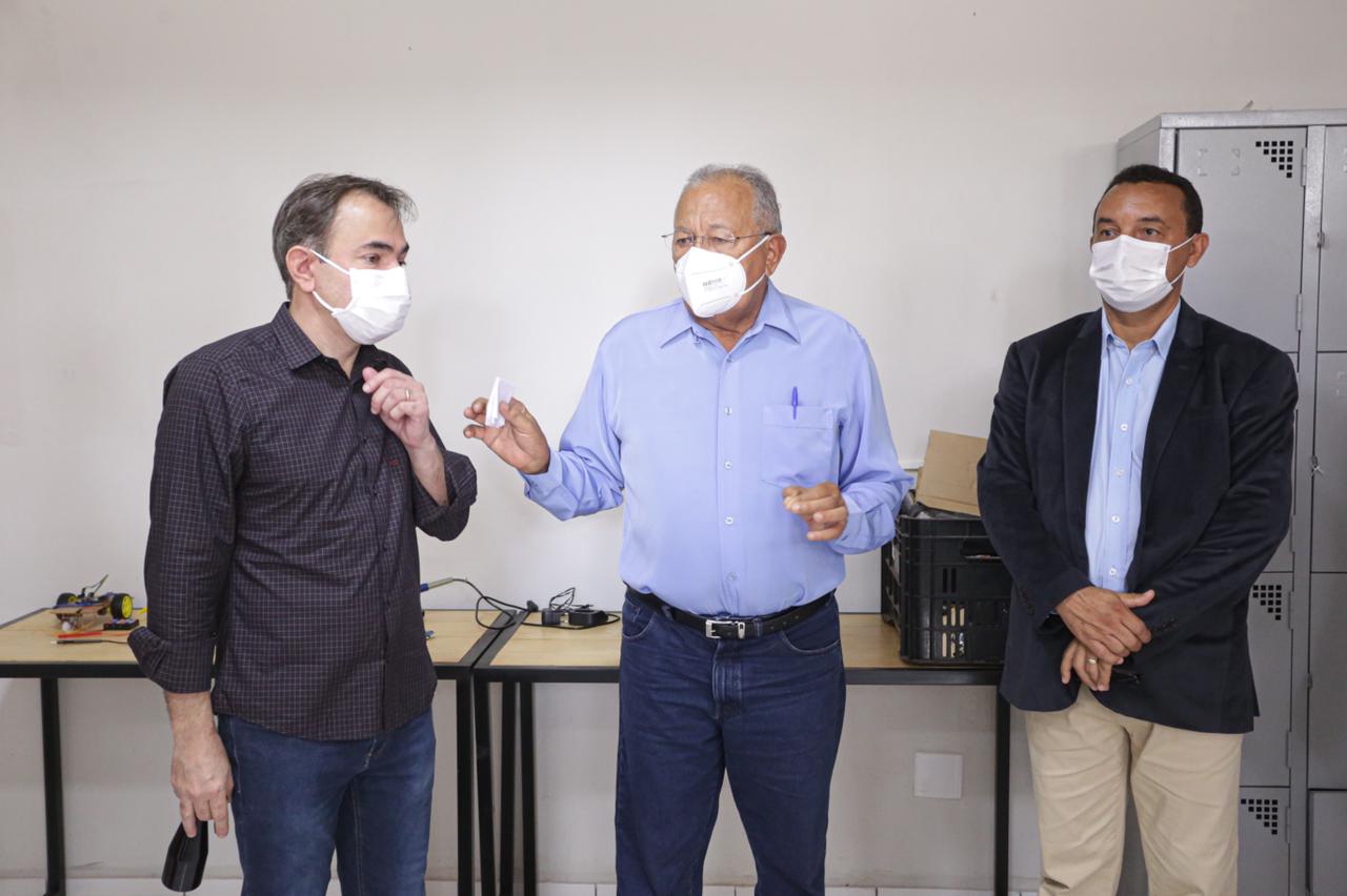 Dr. Pessoa visita Espaço Tech e reforça apoio ao setor tecnológico