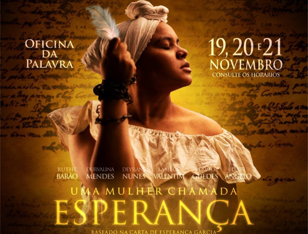 “Uma mulher chamada Esperança” estreia na Oficina da Palavra