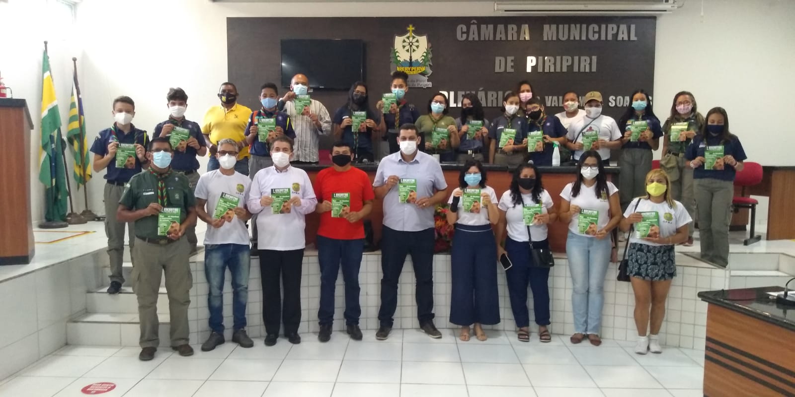 Grupo Escoteiro Erivaldo Sandro apoia o I Encontro de Protetores de Piripiri