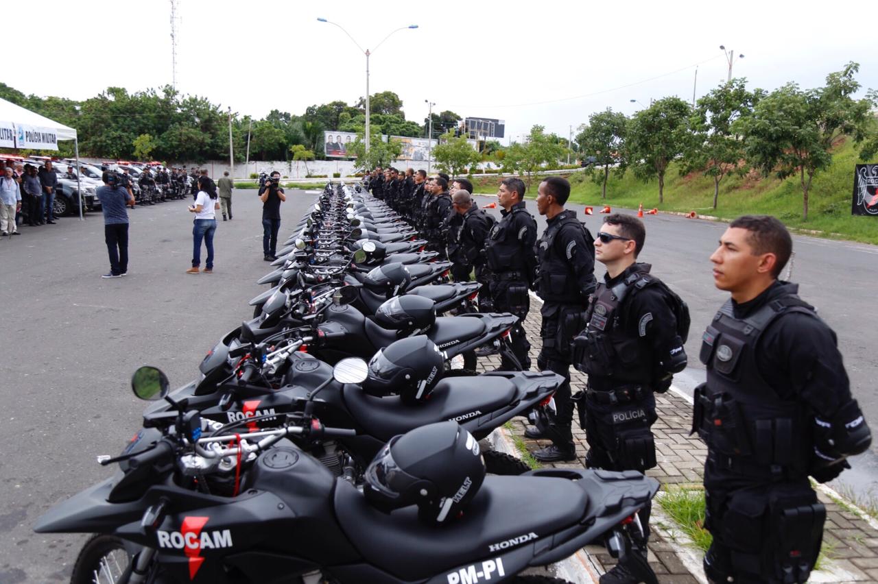 Policiamento será reforçado no Piauí com motos e bicicletas