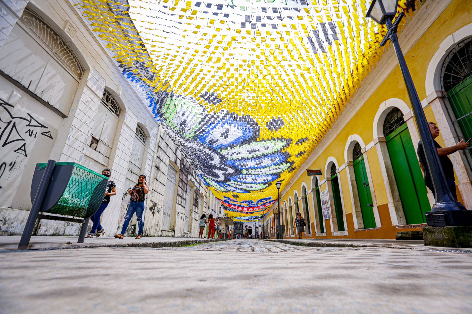 Centro Histórico de São Luís é decorado para as festas juninas