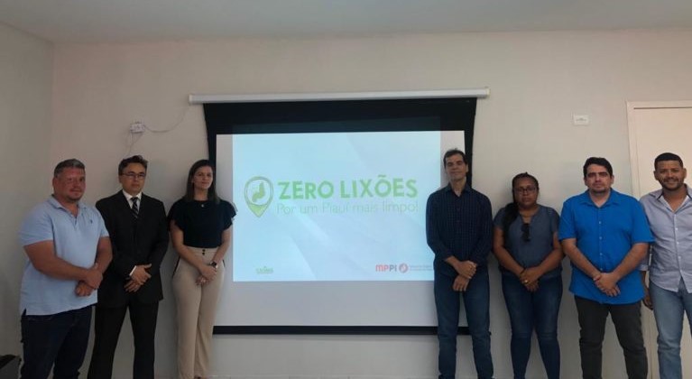 MP-PI leva projeto “Zero Lixões” a Luís Correia e Cajueiro da Praia