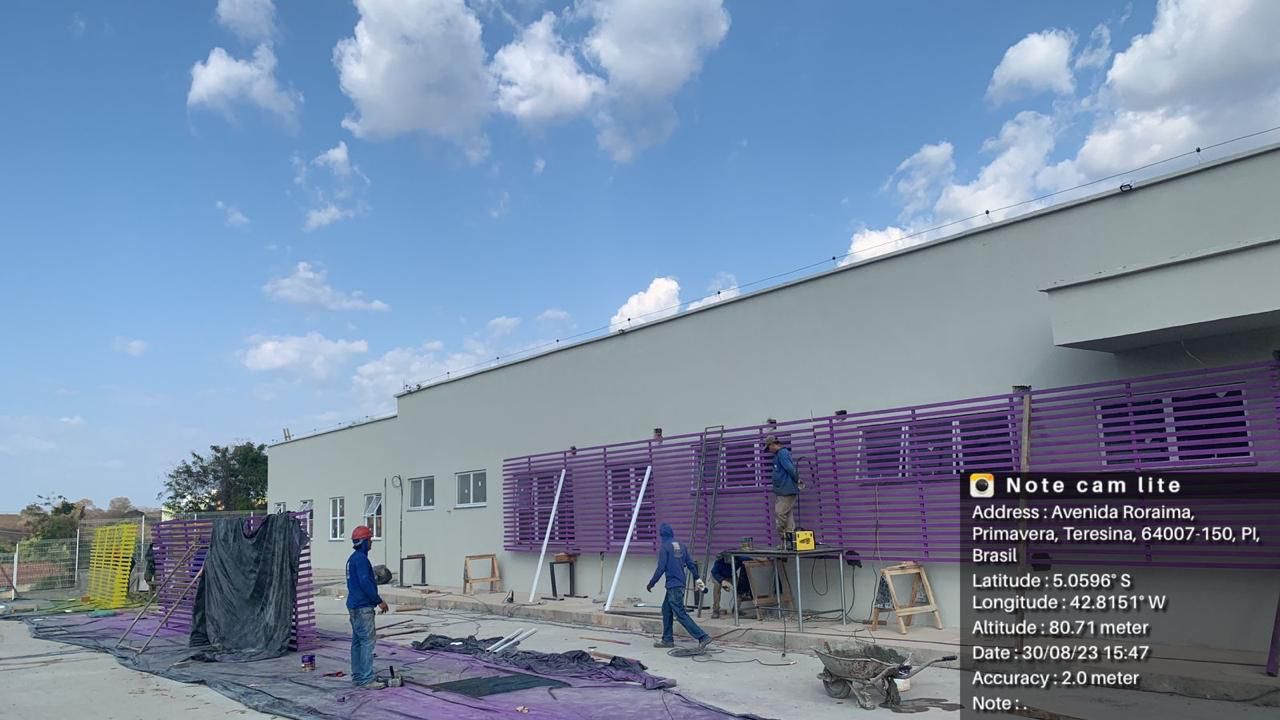 Obras da Casa da Mulher Brasileira em Teresina chegam à fase final