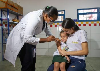 Prefeitura vai vacinar contra gripe alunos e professores das 321 escolas municipais de Teresina