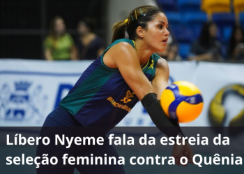Líbero Nyeme fala da estreia do Brasil nas Olimpíadas de Paris