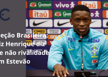 Atacante Luiz Henrique diz que não tem rivalidade com Estevão na Seleção