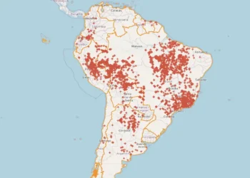 Brasil concentra 71,9% das queimadas na América do Sul