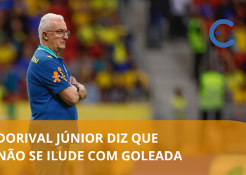 Dorival Júnior elogia atuação do Brasil, e diz: “não me iludo com goleada”