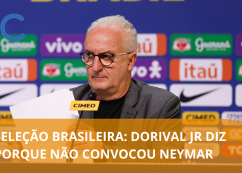Neymar não é convocado por Dorival Júnior. Técnico explica porque