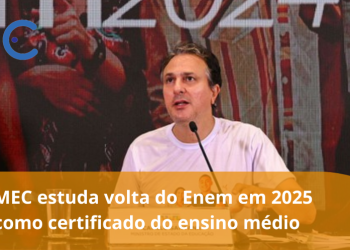 MEC quer usar o Enem como certificado de ensino médio a partir de 2025