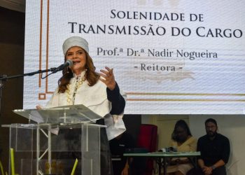 Nadir Nogueira toma posse como 1ª mulher reitora da UFPI