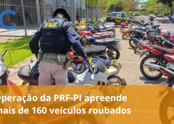 Operação da PRF no Piauí apreende mais de 160 veículos roubados