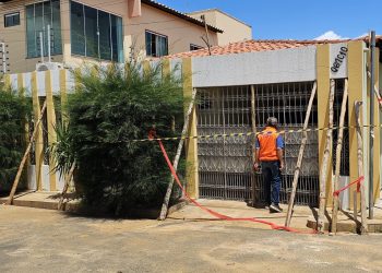 Casa com estrutura comprometida é interditada na zona Sul de Teresina