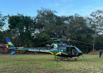 Governo do Piauí envia helicóptero para combater incêndio em Pavussu
