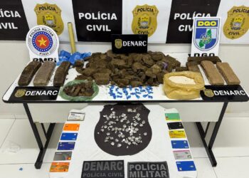 Policiais Civil e Militar prendem 7 pessoas em operação contra o tráfico