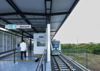 Rafael Fonteles inaugura Estação Renascença do Metrô de Teresina nesta quinta-feira