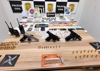 Operação faz 10 prisões e apreende drogas e armas em Teresina