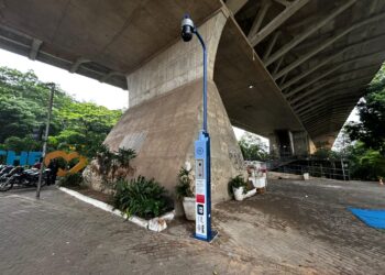 Teresina ganha totem com botão de pânico ligado ao sistema de videomonitoramento