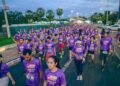 Mulheres participam da 6ª Corrida de Enfrentamento ao Feminicídio e reforçam importância da denúncia