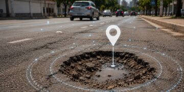 Teresina usa tecnologia para auxiliar na identificação de buracos nas ruas