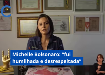 Michelle faz severas críticas a Flávio Bolsonaro: “fui humilhada”