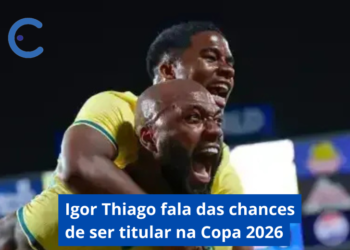 Igor Thiago fala das chances de ser titular da Seleção Brasileira na Copa