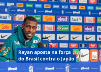 Copa do Mundo: Rayan aposta na força do Brasil contra o Japão