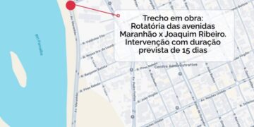 Strans altera trânsito em rotatória na Avenida Maranhão, sul de Teresina
