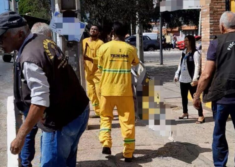 SDU Sul de Teresina faz operação para combater poluição visual e publicidade irregular