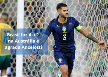 Ancelotti celebra reação do Brasil: “Tivemos dificuldade, mas mostramos boa qualidade de jogo”