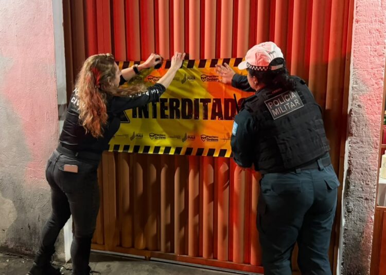 Operação Silêncio e Paz interdita dois estabelecimentos em Teresina