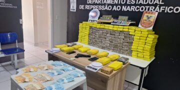 PM do PI e MA apreendem 200 quilos de drogas em operação em Teresina