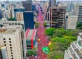 Ato pela reeleição de Lula leva milhares à Avenida Paulista