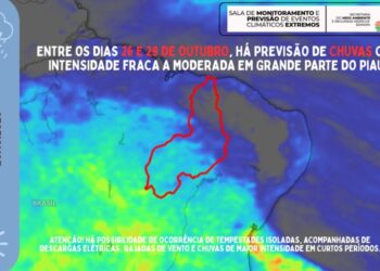 Piauí registra chuvas fortes em vários municípios; veja como foi